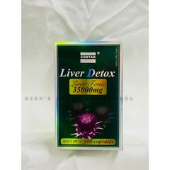 Thải độc gan Liver Detox Costar của Úc 35000mg Hộp 100 Viên