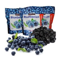 Việt Quất Blueberry Organic Sấy Khô Kirkland Signature Whole Dried Blueberries