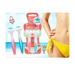 Dao Cạo Bikini Kai Nhật Bản - Razor Thân Nhựa, Lưỡi Không Gỉ, Dưỡng Ẩm Lô Hội, Thiết Kế Tiện Lợi, An Toàn Vệ Sinh
