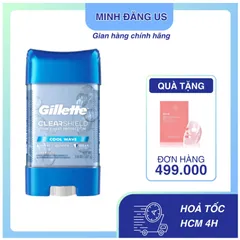 Lăn Khử Mùi Nam Gillette Cool Wave 107g - Gel Khử Mùi Tươi Mát, Chống Mồ Hôi Hiệu Quả, Giữ Thoáng Khô 48 Giờ