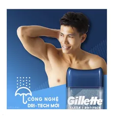 Lăn Khử Mùi Nam Gillette Cool Wave 107g - Gel Khử Mùi Tươi Mát, Chống Mồ Hôi Hiệu Quả, Giữ Thoáng Khô 48 Giờ