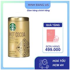 Bột cacao của Starbucks chính hãng Mỹ, Hot Cocoa Classic 850g