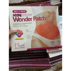 Miếng dán tan mỡ bụng MYMI Wonder Patch Hàn Quốc hàng loại 1 ko dính da