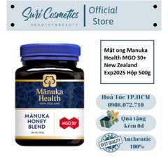 Mật ong Manuka Health MGO 30+ Manuka Honey Blend 500g Newzealand