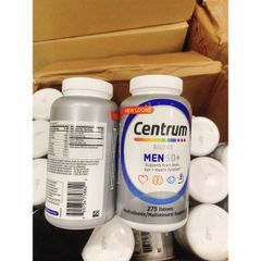 Viên Uống Tổng Hợp VITAMIN Centrum SILVER Cho Nam  TRÊN 50 tuổi 275 Viên