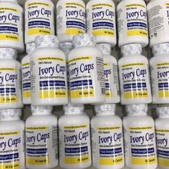 Viên uống trắng da Ivory Caps Glutathione Complex 1500mg chai 60 viên từ Mỹ