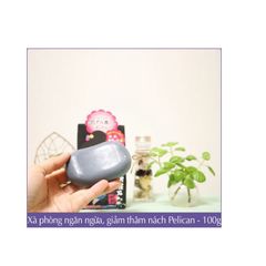 Xà Phòng Giảm Thâm Nách Pelican Nhật Bản 100g - Khử Mùi Cơ Thể Hiệu Quả, Dưỡng Ẩm Và Làm Sạch Da Dưới Cánh Tay