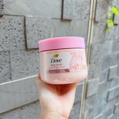 Tẩy tế bào chết toàn thân Dove Himalayan & Rose 425g - Sản phẩm chăm sóc cơ thể lớn cho làn da mịn màng, thơm tho