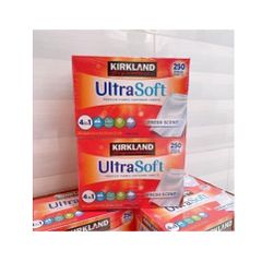 Giấy xả Kirkland Signature Ultra Soft Premium Fabric Fresh Scent (250 tờ)