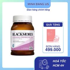 Tinh Dầu Hoa Anh Thảo Blackmores Evening Primrose Oil 190 Viên - Hỗ Trợ Làm Đẹp Da Tóc, Cân Bằng Nội Tiết, Giảm Mụn, Từ Úc