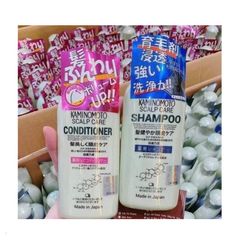 Bộ Dầu Gội Dầu Xả Kaminomoto Nhật Bản 300ml - Kích thích mọc tóc, giảm rụng, nuôi dưỡng tóc khỏe mạnh và bóng mượt