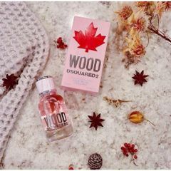 Nước Hoa Nữ DSQUARED2 Wood for Her EDT 100ml - Hương Gỗ Thơm Ngọt Dịu Lưu Hương Lâu, Dành Cho Mùa Hè