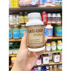 Viên Uống ANTI-GRAY 7050 - Hỗ Trợ Giảm Bạc Tóc, Phục Hồi Màu Đen Tự Nhiên, 60 Viên Bổ Sung Dưỡng Chất Tóc Khỏe Mạnh