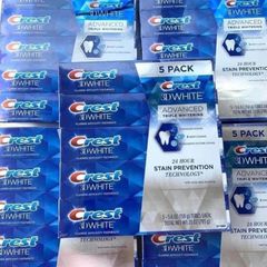 Kem đánh răng Crest 3D White Advanced 158g - Trắng răng hiệu quả, ngăn ngừa vết bẩn, hơi thở thơm mát suốt cả ngày