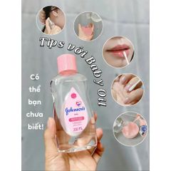 Dầu Mát xa và Dưỡng Ẩm Johnson’s Baby Oil 200ML - Giữ ẩm cho da nhạy cảm của bé, an toàn và hiệu quả cho cả người lớn.