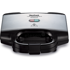 Máy Nướng Bánh Sandwich Tefal SM1552 - Lò Nướng Đen 700W, Khay Chống Dính, Thời Gian Nướng Nhanh và Hiệu Quả, Quà Tặng Tuyệt Vời