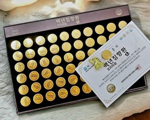 Viên An Cung Ngưu Trầm Hương Baeknyeon Chim Hyang Hwan Premium 60 viên - Hỗ trợ sức khỏe, cải thiện tuần hoàn, ngăn đột quỵ