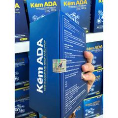 Viên Kẽm ADA Gluconate 150mg Nhập Khẩu Pháp - Tăng Cường Sinh Lực Nam Giới & Hỗ Trợ Miễn Dịch