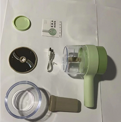 Máy Cắt Lát Tỏi Ớt Mini Cầm Tay - Máy Xay Thực Phẩm Đa Năng Pin Sạc, Dễ Dàng Vệ Sinh, Tiện Lợi Cho Nhà Bếp
