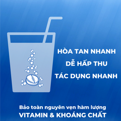 Viên Sủi Bổ Sung Canxi Plusssz Vị Đào & Chanh Leo Không Đường - Combo 4 Tuýp 20 Viên Sủi Hòa Tan Dễ Dàng, Tăng Cường Sức Khỏe Xương Khớp