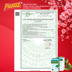 Viên uống bổ não Vitaday Ginkgo Biloba 120mg + Magnesium - Hỗ trợ trí nhớ và giảm căng thẳng - Hộp 30 viên nhập khẩu
