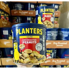 Đậu Phộng Rang Muối Planters Mỹ 1.47kg - Hạt Đậu Phộng Giòn Tan, Thơm Ngon, Thực Phẩm Lành Mạnh Cho Gia Đình