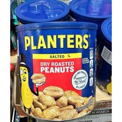 Đậu Phộng Rang Muối Planters Mỹ 1.47kg - Hạt Đậu Phộng Giòn Tan, Thơm Ngon, Thực Phẩm Lành Mạnh Cho Gia Đình