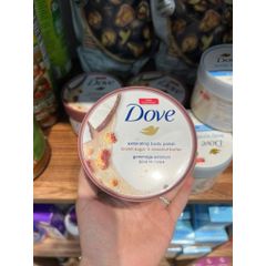 Tẩy Tế Bào Chết DOVE Mỹ 298gram - Chăm Sóc Da Mặt Hương Lựu Bơ Hạt Mỡ, Dưỡng Ẩm Mịn Màng, Giúp Da Khỏe Đẹp