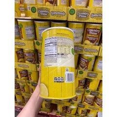 Bột Chanh Country Time Lemonade 2.33kg - Giải Khát Tự Nhiên, Tăng Cường Vitamin C, Xuất Xứ Mỹ