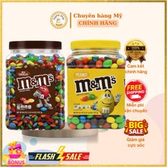Kẹo Socola Sữa M&M Chocolate 1,8kg - Hương Vị Ngọt Ngào, Mềm Tan Trong Miệng, Quà Tặng Hoàn Hảo Cho Mọi Dịp