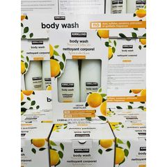 Sữa Tắm Dưỡng Ẩm K.Irkland Hương Cam Quýt 800ml - Chiết Xuất Thực Vật, An Toàn Cho Da, Cảm Giác Thoải Mái, Giúp Làn Da Mịn Màng Rạng Rỡ