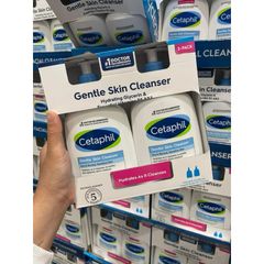 Sữa Rửa Mặt Cetaphil 591ml - Dành Cho Da Nhạy Cảm, Giúp Làm Sạch Nhẹ Nhàng Không Gây Kích Ứng, Set 2 Chai Mẫu Mới Nhất