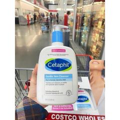 Sữa Rửa Mặt Cetaphil 591ml - Dành Cho Da Nhạy Cảm, Giúp Làm Sạch Nhẹ Nhàng Không Gây Kích Ứng, Set 2 Chai Mẫu Mới Nhất
