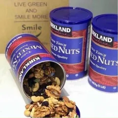 Hạt Hỗn Hợp Kirkland Signature 453g - 5 Loại Hạt Rang Giòn Không Chất Bảo Quản - Snack Ngon Cho Sức Khỏe