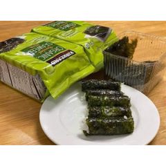 Rong Biển Khô Ăn Liền Organic Kirkland - Snack Tảo Biển Nướng Mỹ, Gói 17g, Thực Phẩm Hữu Cơ Dinh Dưỡng, Ăn Ngay Tiện Lợi, 10 Gói