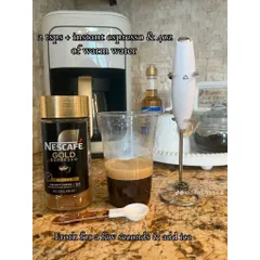 Cà phê NESCAFÉ GOLD Espresso Blonde 200g - Hương vị sang trọng, êm dịu chuẩn Ý, pha được 100 ly espresso