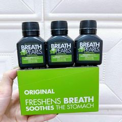 Viên Uống Thơm Miệng Breath Pearls Úc - Hỗ Trợ Tiêu Hóa, Thơm Mát Cả Ngày, 50 Viên Giúp Hơi Thở Tươi Mát