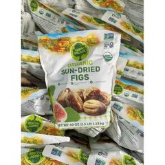 Sung Sấy Hữu Cơ Organic Sun-Dried Smyrna Figs 1.13kg - Ngọt Tự Nhiên, Không Chất Bảo Quản, Thực Phẩm Lành Mạnh Cho Sức Khỏe