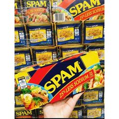 Thịt Hộp SPAM Giảm Mặn - Thực Phẩm Mỹ Ngon, Dễ Chế Biến - Tiện Lợi Cho Mọi Bữa Ăn