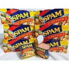 Thịt Hộp SPAM Giảm Mặn - Thực Phẩm Mỹ Ngon, Dễ Chế Biến - Tiện Lợi Cho Mọi Bữa Ăn