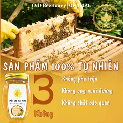 Mật Ong Hoa Rừng Cao Cấp Nguyên Chất CVDBEEHONEY 500g - Tăng Đề Kháng, Làm Đẹp Da, Hỗ Trợ Sức Khỏe Tự Nhiên