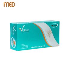 Thùng Găng Tay Y Tế Cao Su Có Bột Màu Trắng Dùng trong y tế, spa, gia đình - 10 Hộp