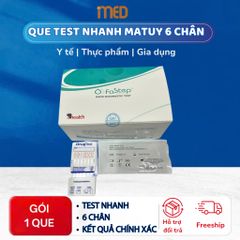 Que thử ma túy 5 chân, 6 chân, 7 chân Fastep - Bộ kit xét nghiệm nhanh, phát hiện các chất gây nghiện (Che Tên SP)