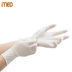 Găng Tay Y Tế Latex Có Bột VRG Màu Trắng  – Hộp 100 Chiếc