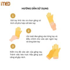 Găng Tay Nitrile VietGlove Không Bột Màu Xanh (100 Chiếc)