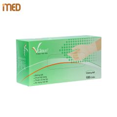 Găng Tay Latex Không Bột VRG – Dùng Y Tế, Nha Khoa, Thực Phẩm - 100 Cái