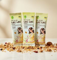 Ngũ Cốc Bầu Lạc Lạc Premium - Hỗ Trợ Dinh Dưỡng Toàn Diện Cho Bà Bầu - Hộp 30 Gói 
