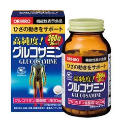 Viên uống hỗ trợ xương khớp Glucosamine Orihiro - Bổ sung dinh dưỡng cho xương chắc khỏe, giảm đau khớp hiệu quả.