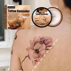Kem che khuyết điểm che phủ hình xăm quầng thâm che giấu vết thâm sẹo mụn hiệu chỉnh sắc tố chống nước lâu trôi lớp nề