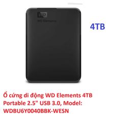 SALE - Ổ Cứng Di Động HDD 2.5 inch WD Elements Portable 2TB/3TB/4TB USB 3.0 Kèm Bao Chống Sốc Đa Năng trôi bảo hành 100% Chính Hãng